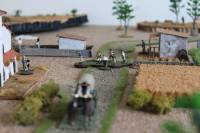 Guerrilleros move into the centre of the farm