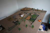 Overview at the end of the battle